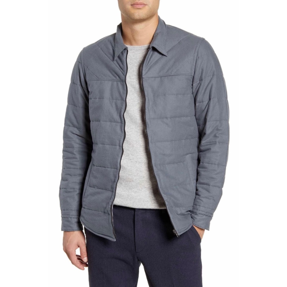 NWOT BOSS Landolfo Regular Fit Jacket in Open Grey